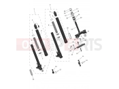 TRIUMPH SPEED TRIPLE 1200 RX Front Forks & Lower Yoke