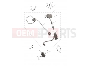TRIUMPH DAYTONA 660cc - CM3407 > Lockset