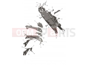 TRIUMPH DAYTONA 660cc - CM3407 > Rear Mudguard