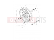 TRIUMPH TRIDENT 660cc CN4040 > Front Wheel