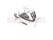 TRIUMPH TRIDENT 660cc CN4040 > Exhaust System