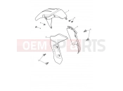 TRIUMPH Trident 660 Front Mudguard