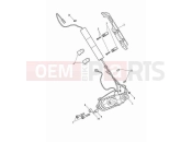 TRIUMPH Tiger 1200 GT Pro Rear suspension unit