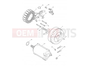 TRIUMPH ROCKET 3 STORM R Alternator & Starter Motor