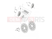 TRIUMPH SPEED TWIN 1200 Front Brake Caliper & Disc