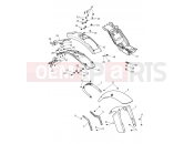 Triumph 2024 SCRAMBLER 1200 X Mudguards