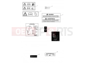 TRIUMPH ROCKET III, CLASSIC & ROADSTER Warning Labels