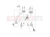 TRIUMPH ROCKET III, CLASSIC & ROADSTER Ignition Switch & Lock Set - 343681 >
