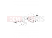TRIUMPH ROCKET III, CLASSIC & ROADSTER Rear Footrests & Mountings