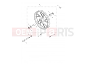 TRIUMPH TIGER 900 Front Wheel