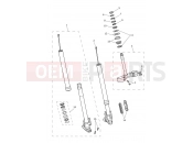 Triumph 2025 Tiger 1200 GT Pro Front Forks