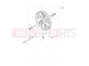 TRIUMPH TIGER 900 Alpine Front Wheel