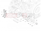 PIAGGIO Beverly 310 Classic-Sport (EU) Rocking levers support unit