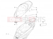 PIAGGIO Beverly 310 Classic-Sport (EU) Saddle/seats