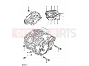 SUZUKI DR125S D (1983) 3 - CRANKCASE