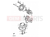 SUZUKI DR125S D (1983) 11 - OIL PUMP