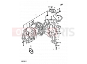 SUZUKI DR125S D (1983) 28 - REAR COMBINATION LAMP (E02, E18)