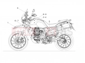 Decal - Motoguzzi V85 TT Strada (EU) 2026