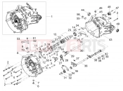 Gear box / Selector / Shift cam - Motoguzzi V85 TT Strada (EU) 2026
