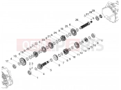 Gear box - Gear assembly - Motoguzzi V85 TT Strada (EU) 2026