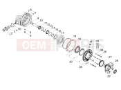 Rear transmission / Components - Motoguzzi V85 TT Strada (EU) 2026