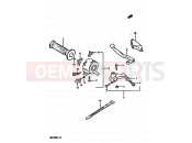 SUZUKI DR125S E (1984) 45 - LEFT MANOLE SWITCH