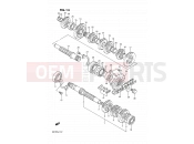 SUZUKI DR125S H (1987) 13 - TRANSMISSION
