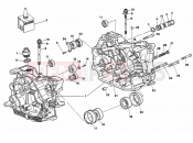 DUCATI 1991 Supersport 750 SS CRANKCASE DMM 001275&GT; » ENGINE CASE