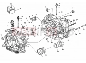 DUCATI 1991 Supersport 750 SS CRANKCASE FMM &GT;001274 » ENGINE CASE
