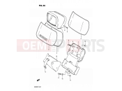 36 - HEADLAMP HOUSING - Suzuki DR200 G (1986)