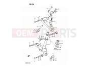 34 - STEERING STEM (MODEL G) - Suzuki DR200 G (1986)