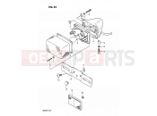 24 - REAR COMBINATION LAMP - Suzuki DR200 H (1987)