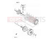 12 - CLUTCH - Suzuki DR200 K (1989)