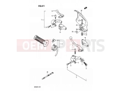 41 - LIGHT HANDLE SWITCH (E01,E02) - Suzuki DR200 K (1989)