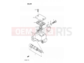 45 - FRONT MASTER CYLINDER - Suzuki DR200 M (1991)