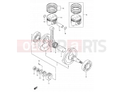 SUZUKI DR200SE K2 (2002) (E06,E24) 5 - CRANKSHAFT