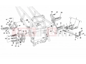 DUCATI 1991 907 I.E. FOOTREST » FRAME