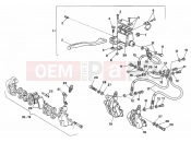 DUCATI 1991 907 I.E. FRONT BRAKE SYSTEM MY92 » BRAKING SYSTEM