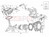 DUCATI 1991 907 I.E. CYLINDER - PISTON » ENGINE CASE