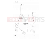 SUZUKI DR250S Z (1982) 42 - FUEL TANK (MODEL D:E02, E04, E18, E21, E22, E25, E39)
