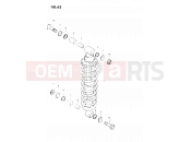 SUZUKI DR250S Z (1982) 62 - SHOCK ABSORBER (E04, E18, E22)