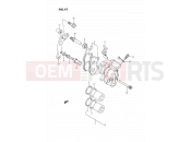 SUZUKI DR350S L (1990) (E02) 41 - FRONT CALIPER