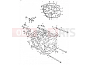 SUZUKI DR400S X (1999) 3 - CRANKCASE