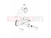 SUZUKI DR500S E (1984) 7 - BALANCER CHAIN