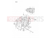 SUZUKI DS80 G (1986) (E03) 2 - CRANKCASE