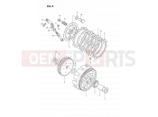 SUZUKI DS80 N (1992) (E24) 9 - CLUTCH