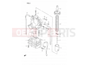 SUZUKI DS80 P (1993) (E03) 5 - CARBURETOR