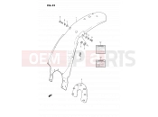 SUZUKI DS80 R (1994) (E03) 32 - REAR FENDER