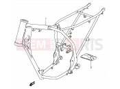 SUZUKI DS80 X (1999) (E03,E28,E33) 17 - FRAME