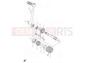 SUZUKI FB100 Y (2000) 17 - KICK STARTER